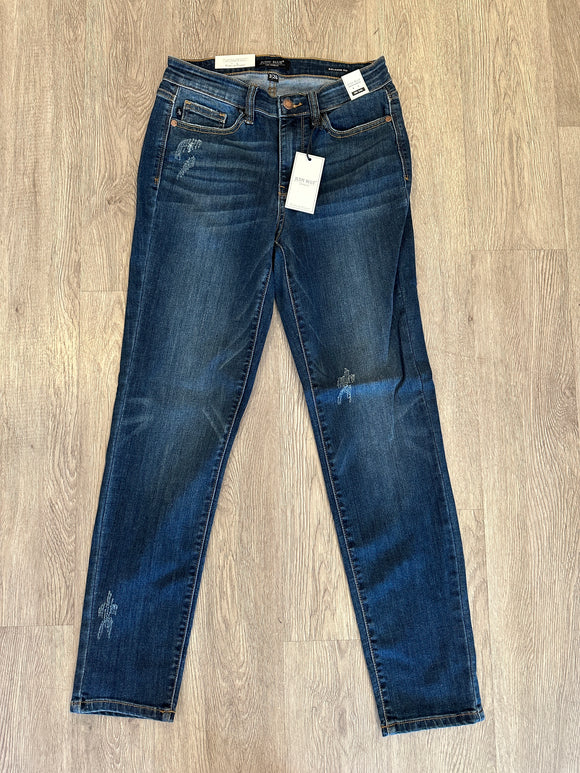 MidRise Relaxed Fit Dark Wash