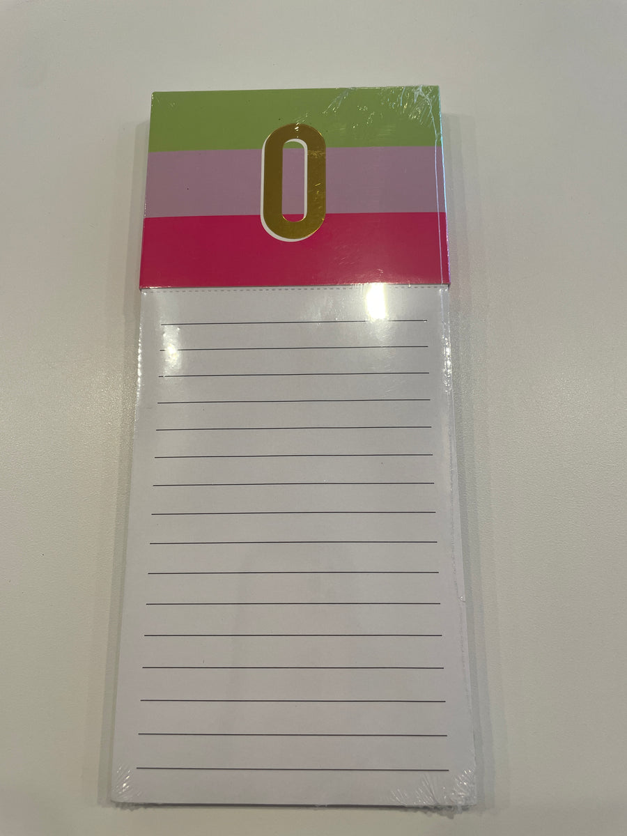 Initial Notepads Simply Chic Monogram Boutique Rockingham