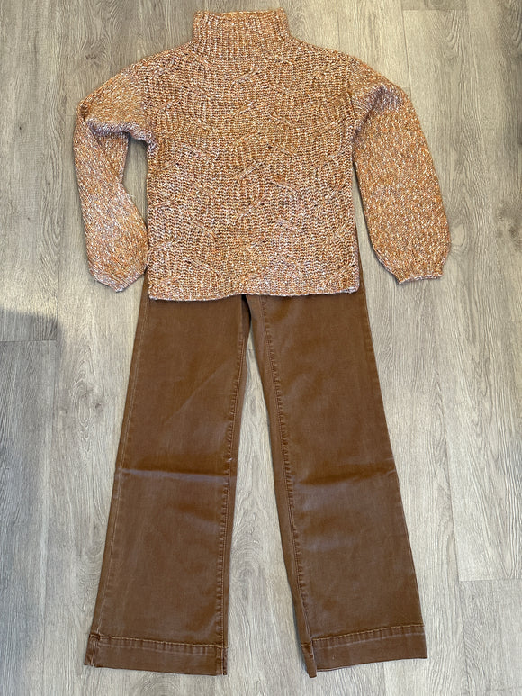 FUNNEL NECK OVERSIZE SWTR