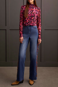 TURTLENECK LINED TOP