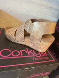 Corky’s Gold Guilty Pleasure Wedge