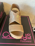 Corky’s Gold Guilty Pleasure Wedge