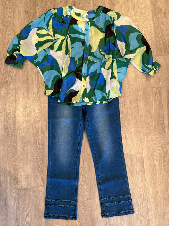 DOLMAN SLV WIDE BLOUSE