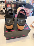 Corky’s All In- Black Faux Suede