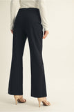Black Bootcut Slacks G14609