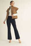 Black Bootcut Slacks G14609