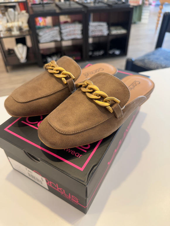 Corky’s Keepsake Slide- Tan