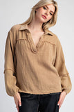 Coco Cotton Gauze Top