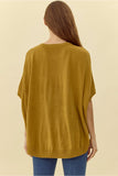 Avocado Knit U-Neck Sweater