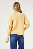 RELAXED CIANA PULLOVER SWEATER- Dusty Citron
