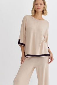 Solid Natural Knit Set