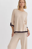 Solid Natural Knit Set