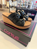 Corky’s Miss Understood Wedge- Black