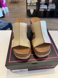Corky’s Kiss N Tell Wedge- Washed Gold Metallic