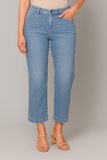 CROPPED WIDE LEG JEAN-Lt. Wash HOP161676