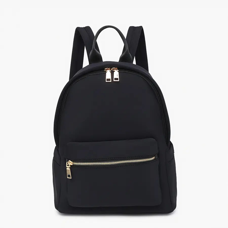 Tess Neoprene Backpack with Front Pocket Black IMG-3194_grande.webp?v=1727284288 main image 2