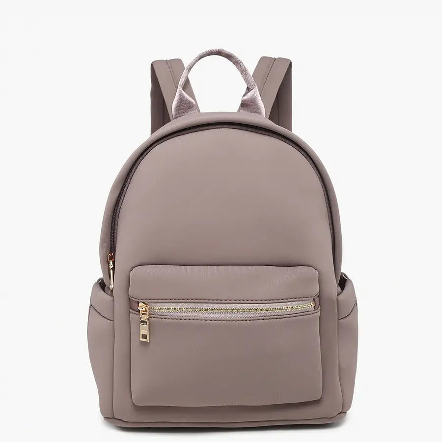Tess Neoprene Backpack w/ Front Pocket – Simply Chic  display picture 1