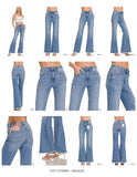 High Rise Bell Bottom Jean-Zenana 1976MM
