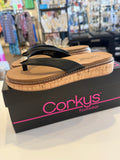 Corky’s OFF The Deep End Sandals- Black