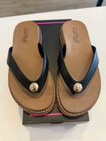 Corky’s OFF The Deep End Sandals- Black
