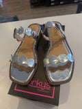 Corky’s Round of Applause Sandal- Silver Mirror Metallic