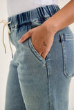 881127REG "WILHELMINA" (Knit Indigo)