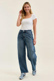 High Waist Rigid Magic MARLOW Arc DK Time Weathered Indigo