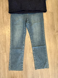SOPHIA CURVY STRAIGHT 90'S DENIM- Authentic Blue