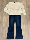 L/S CREW NECK TOP- Birch