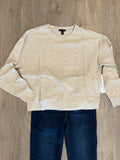 L/S CREW NECK TOP- Birch