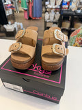 Corky’s DOUBLE DARE - Sand Faux Suede