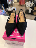 Corky’s Kit N Caboodle- Black Faux Suede