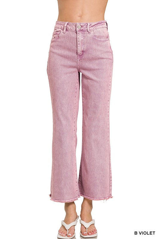 【YOURNUS】Violet Wide Denim Pants YOURNUS】Tundra Washing Wide Denim Pants (YOURNUS/デニム