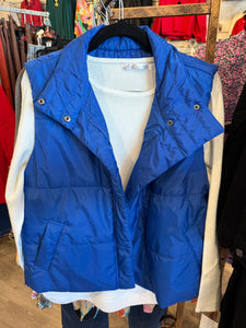 Royal Blue Puffer Vest