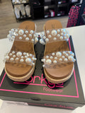 Corky’s She’s Here Pearl Wedge- Clear