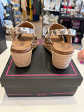 Corky’s K Bye Wedge- Tan Sparkle Leopard