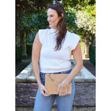 Ariana Crossbody Tan P34519