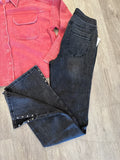 AUDREY PULL ON MICROFLARE JEANS