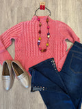 FUNNEL NECK SWEATER