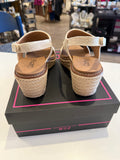 Corky’s K Bye Wedge Sandals- Sand Stripe