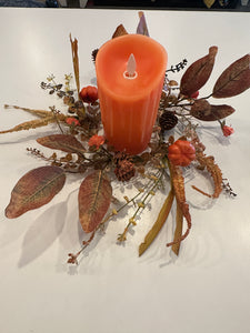 Pumpkin Harvest Candle Ring