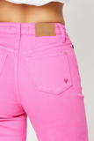 HW Garment Dyed 90's Straight- Hot Pink JB88816