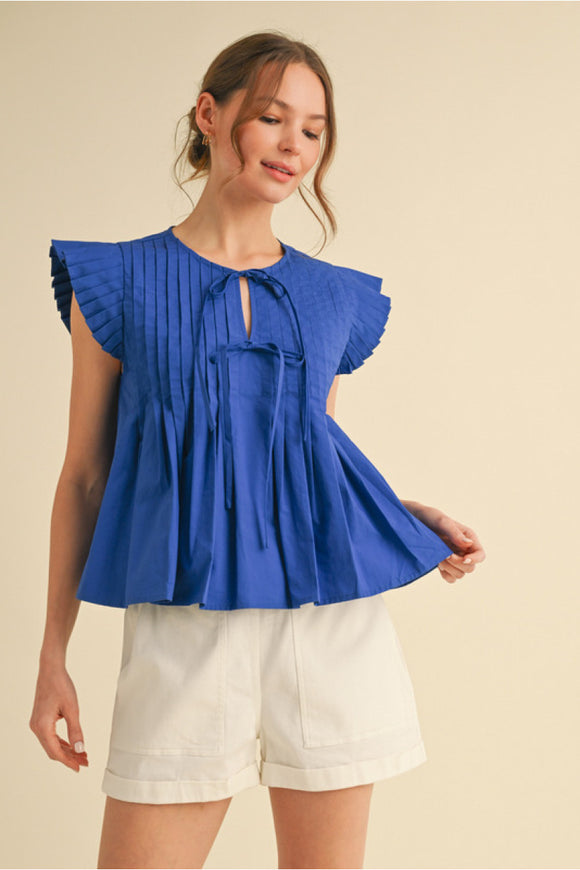 Royal Poplin Top G13996
