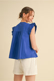 Royal Poplin Top G13996
