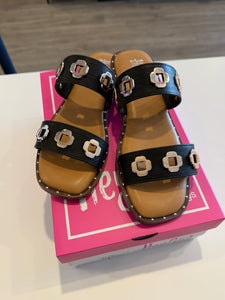 Corky’s Low Tide Sandal- Black
