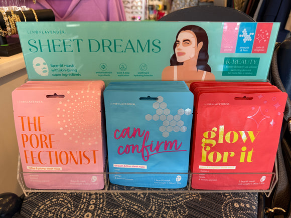 Sheet Dreams Face-Fit Mask