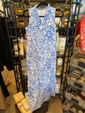 Lulu-B Maxi Ruffle Slv/Less Dress- SBPR