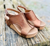 Corky’s Carley Wedges- Antique Bronze
