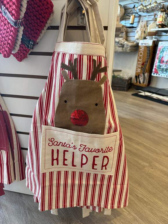 Santa’s Helper Kids Apron