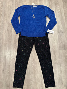 Lulu-B Plush Velvet Sweater